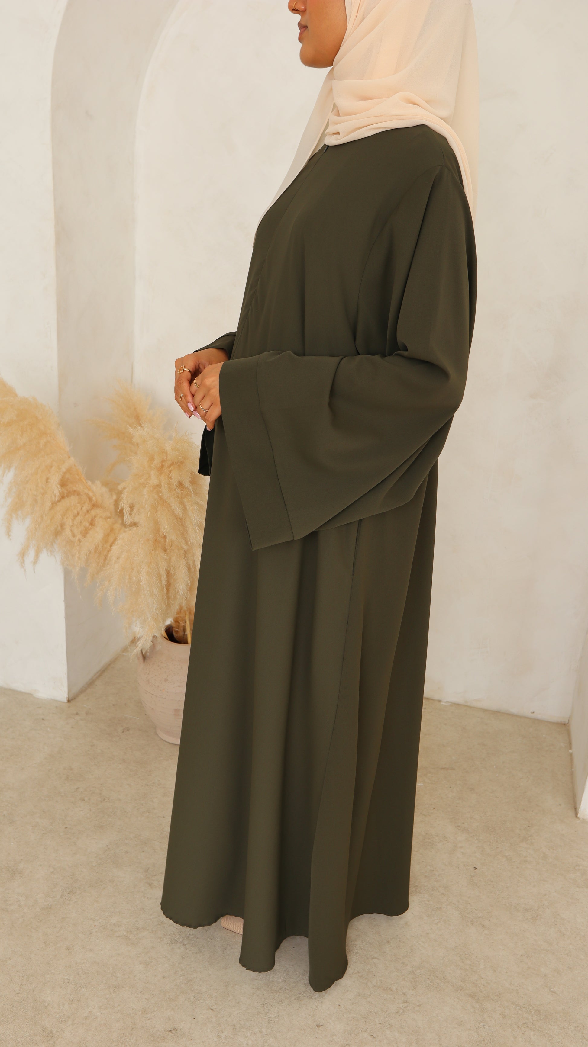 Khaki Basma Nidha - Modest Maternity