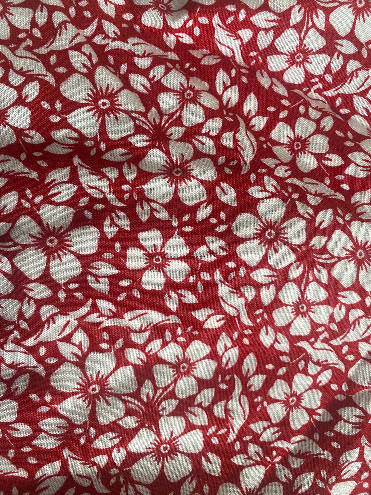 Red Floral Dress - Modest Maternity