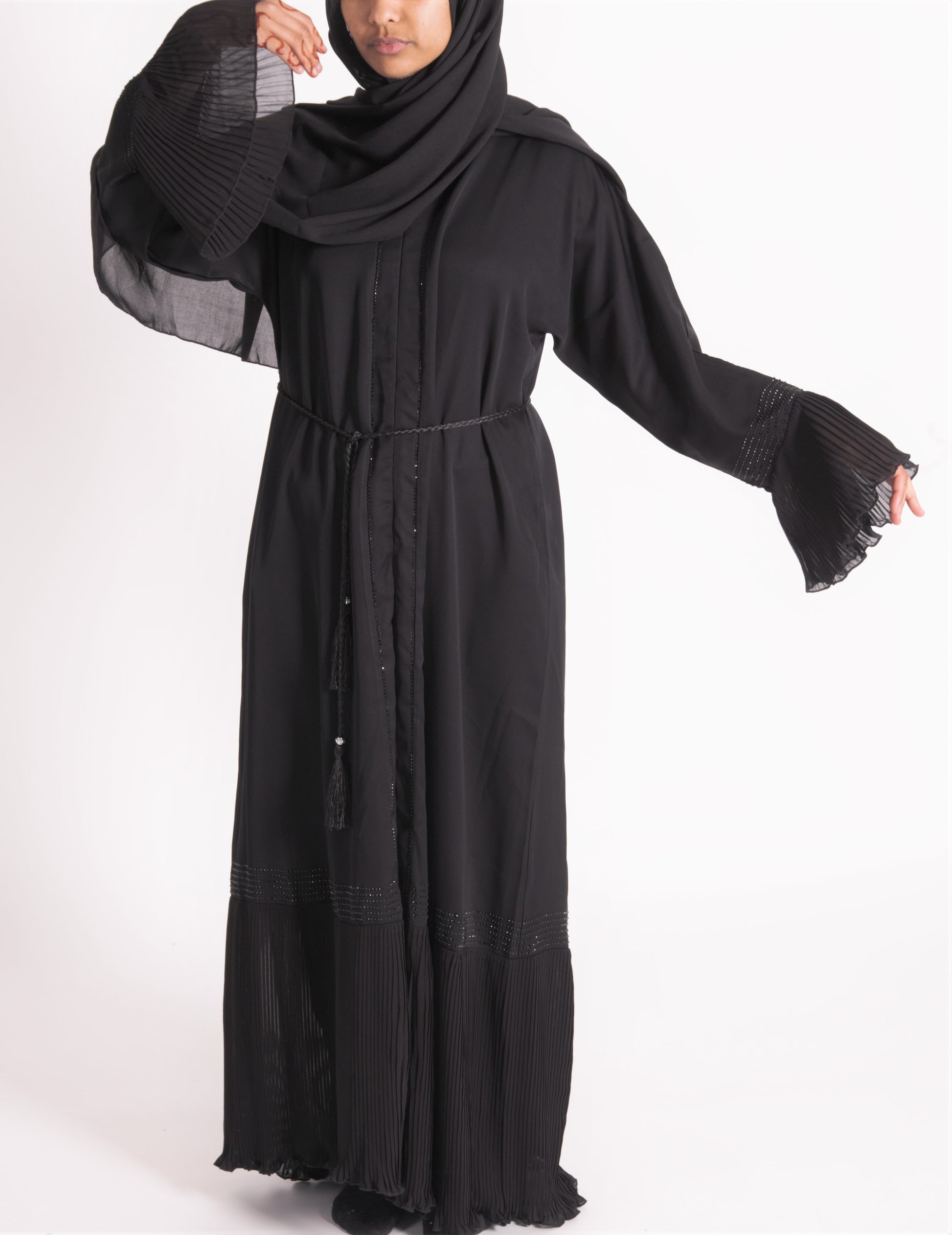 Pink/purple Layla Abaya - Modest Maternity